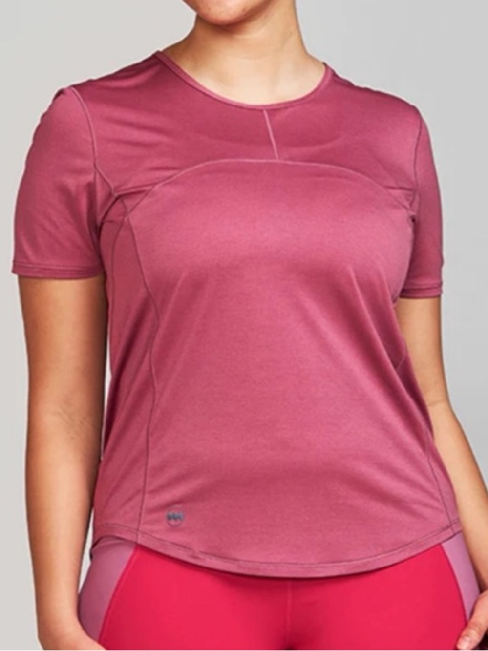 Janji Run All Day Tee Short Sleeve Rose Pink Medium